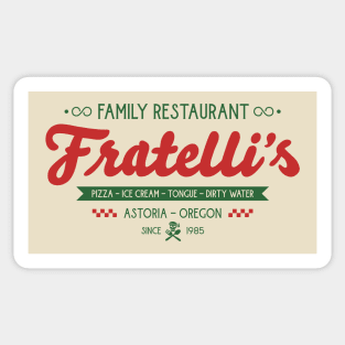 Fratellis Family Restaurant Sticker